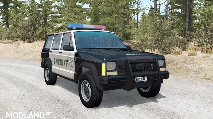 Jeep Cherokee Police Skins Pack [0.13.0]